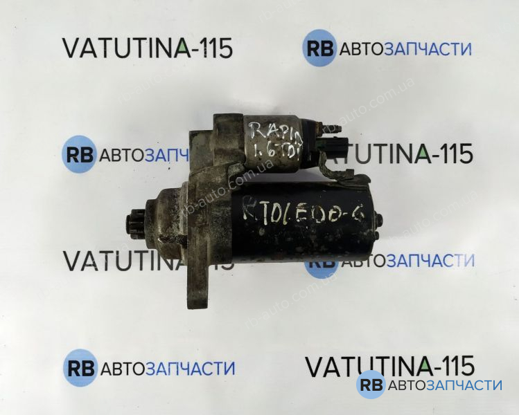 02Z911024K-BU Стартер 1,6TDI - 02Z911023N