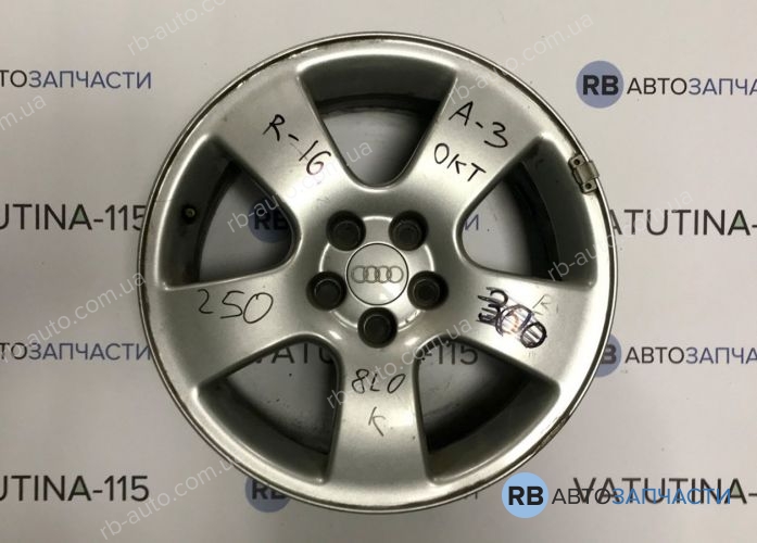 8L0601025K Диски 5 шпиць R16 5x100 Audi (4шт)