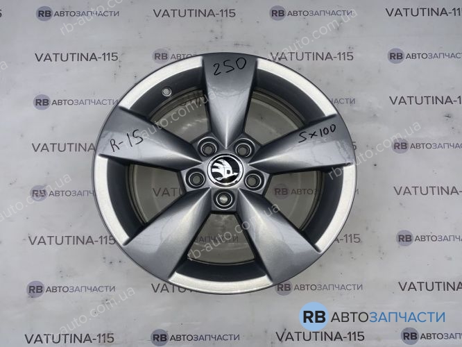 5JA601025 Диски R15 5x100 Skoda (4шт) - RESTAVR
