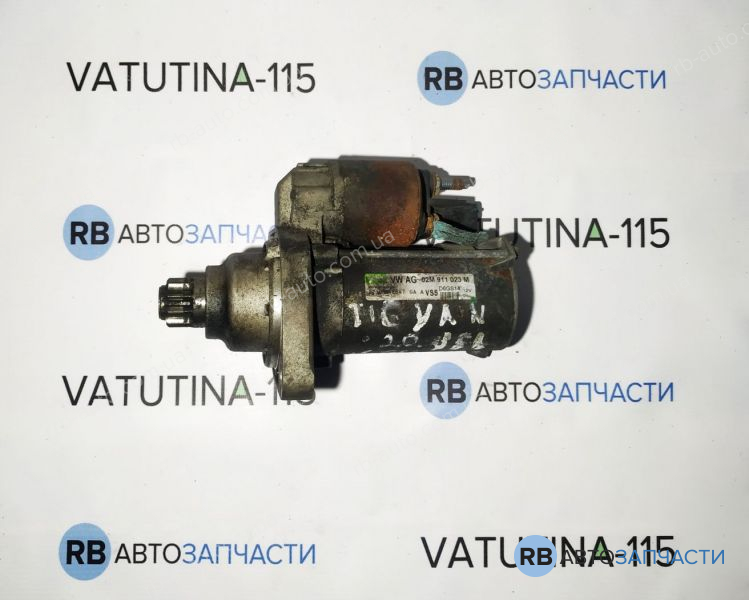02M911023M Стартер 2,0TFSI (Fabia NEW 1.6 16V акпп)