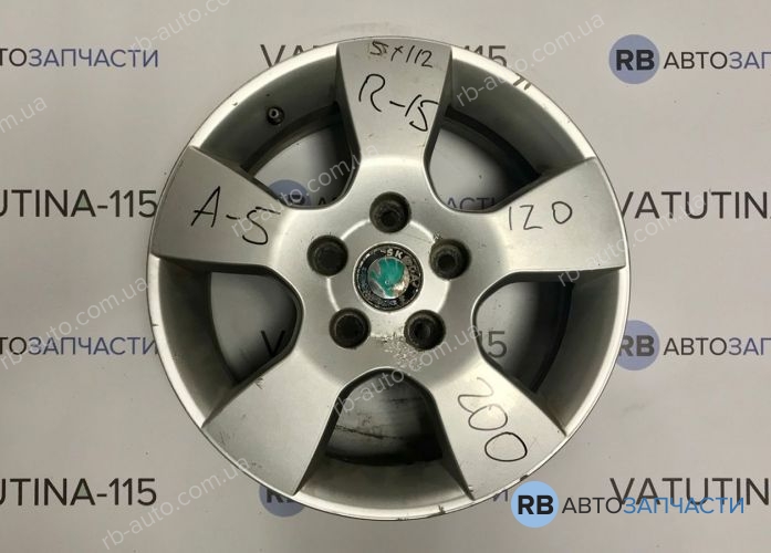1Z0601025T-BU Диски R16 5x112 Skoda (4шт)