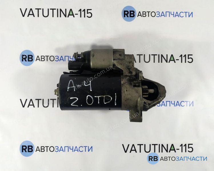 BU-380237 Стартер 2,0 TDI