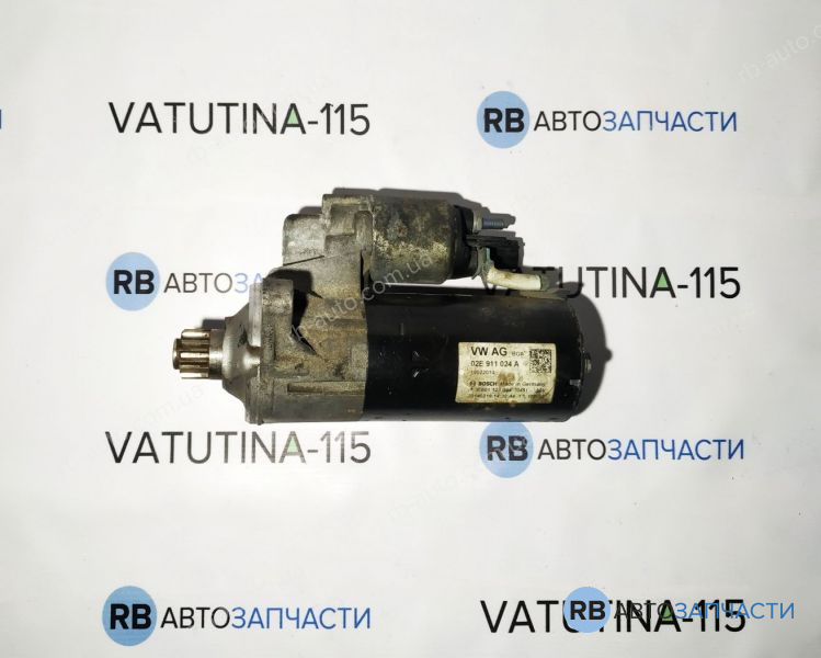 02E911024A Стартер дизель 2,0TDI 6ст АВТ