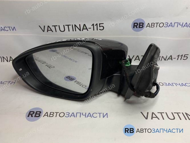 3C8857507CD-BU Дзеркало L ел. + підсв. (7 пін.)