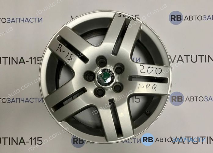 1J0601025Q Диски Avus II R15 5x100 Volkswagen (4шт)