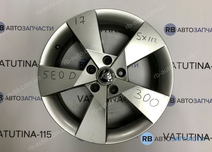5E0601025D Диски Denom R17 5x112 Skoda (4шт)