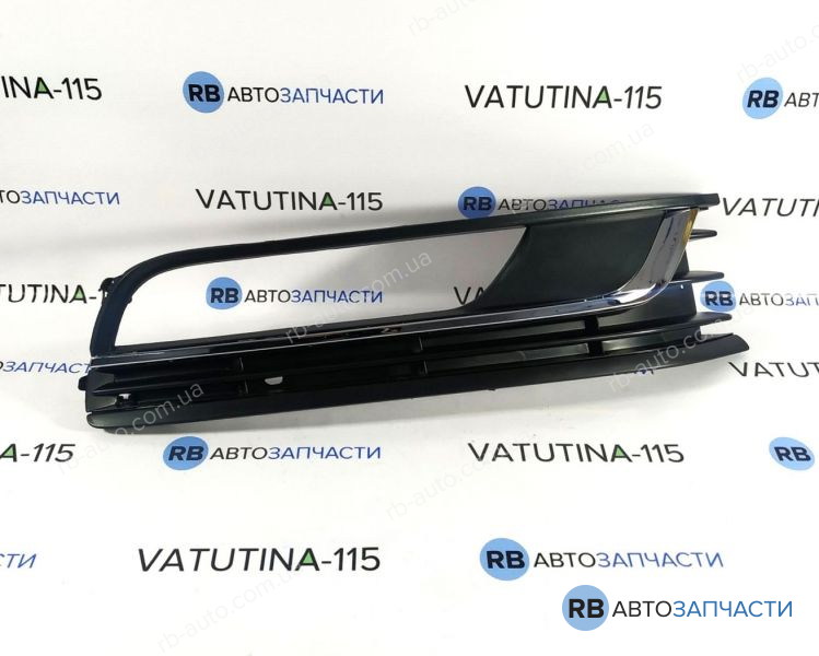 6502-07-9547916P Решетка бампера R + 1 хром. молдинг