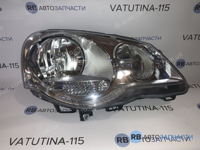 441-11A8R-LD-EM Фара основна R Н7+H1 хром. відбивач - FP7408R2-E