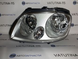 Фара основна L H7+H1+W+PY срібл.
