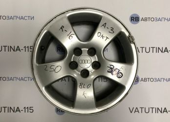 Диски 5 шпиць R16 5x100 Audi (4шт)