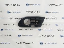Решетка бампера R (+пр/тум.) - 5M0853666B9B9