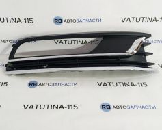 Решітка бампера R + 2 хром. молдинга